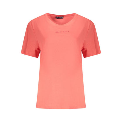 North Sails Pink Cotton Women T-Shirt