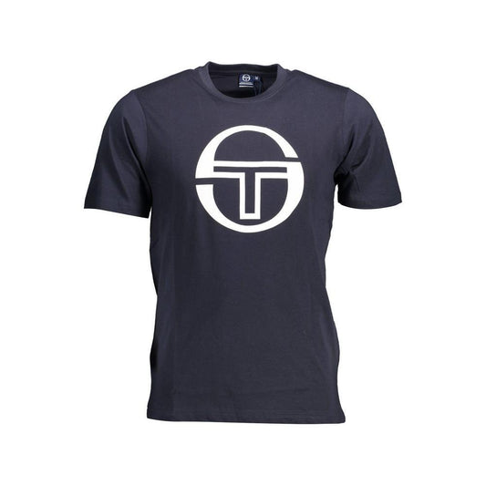 Sergio Tacchini Blue Cotton Men T-Shirt SE-38017-XL