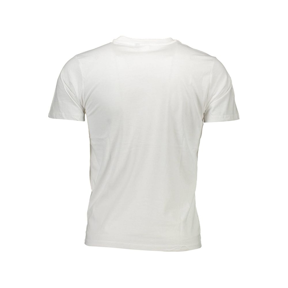 Sergio Tacchini White Cotton Men T-Shirt