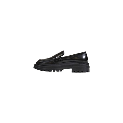 Love Moschino Black Polyethylene Platform Pumps