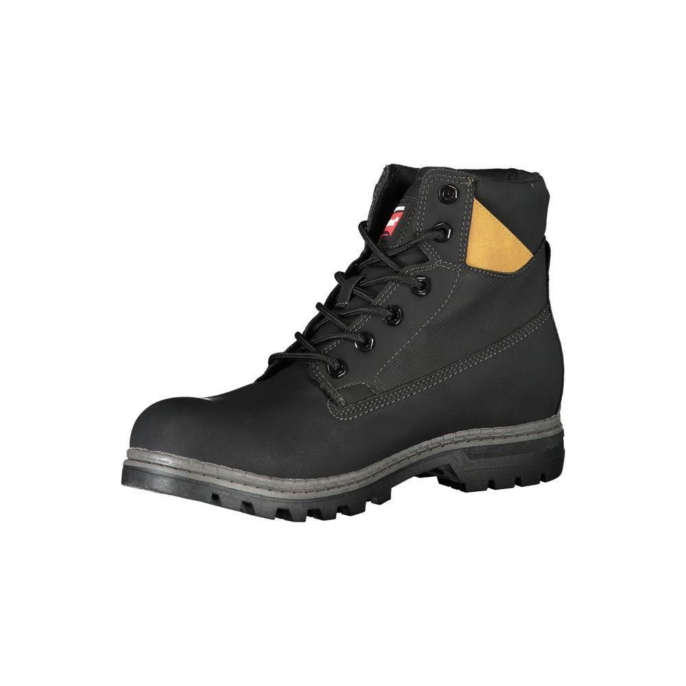 Carrera Sleek Lace-Up Boots with Contrast Details 1728,67403481248,Black,Boots - Men - Shoes,Carrera,EU41/US8,EU42/US9,EU43/US10,EU44/US11,EU45/US12,EU46,Men,Men - Shoes,New with tags,Shoes CA-25368-EU41/US8