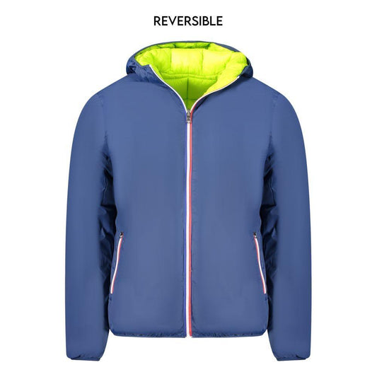 Norway 1963 Blue Polyamide Men's Reversible Jacket NO-33460-S