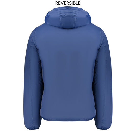 Norway 1963 Blue Polyamide Men's Reversible Jacket NO-33460-S
