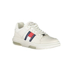 Tommy Hilfiger White Leather Women Sneaker TO-35331-EU36/US6