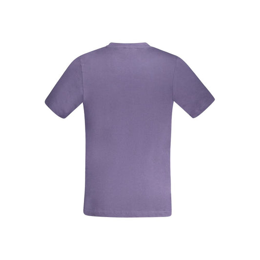Kappa Blue Cotton Men T-Shirt KA-35416-S
