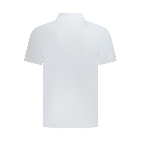 Calvin Klein Light Blue Cotton Men Polo Shirt CA-35635-M