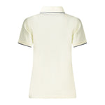 North Sails White Cotton Women Polo Shirt NO-35916-XS