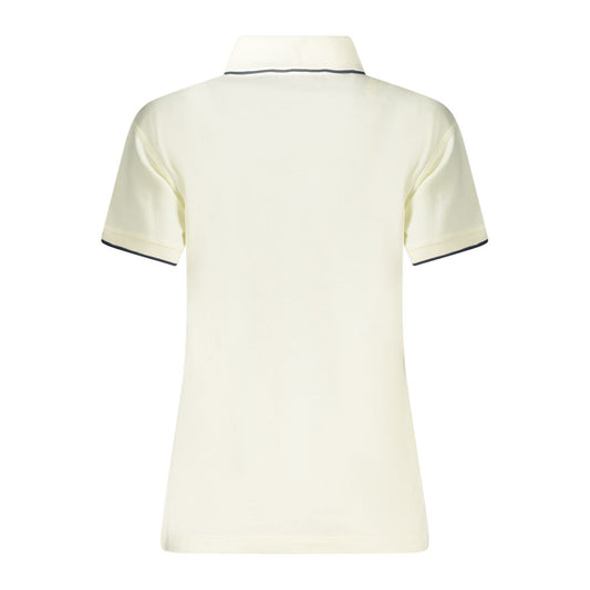 North Sails White Cotton Women Polo Shirt NO-35916-XS