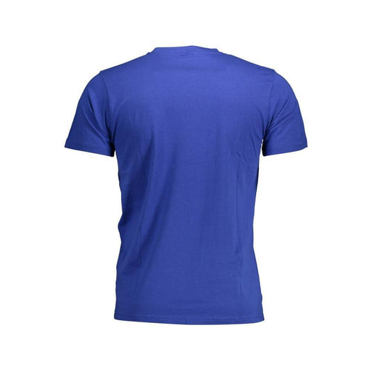 Sergio Tacchini Blue Cotton Men T-Shirt SE-37183-XL