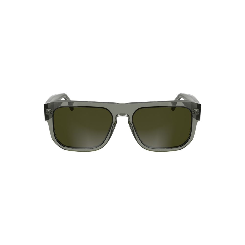 Calvin Klein Gray Acetate Men Sunglass