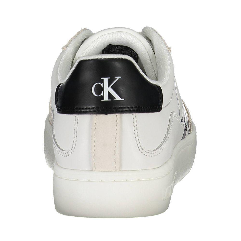 Calvin Klein White Polyester Sneaker CA-26147-EU38/US8