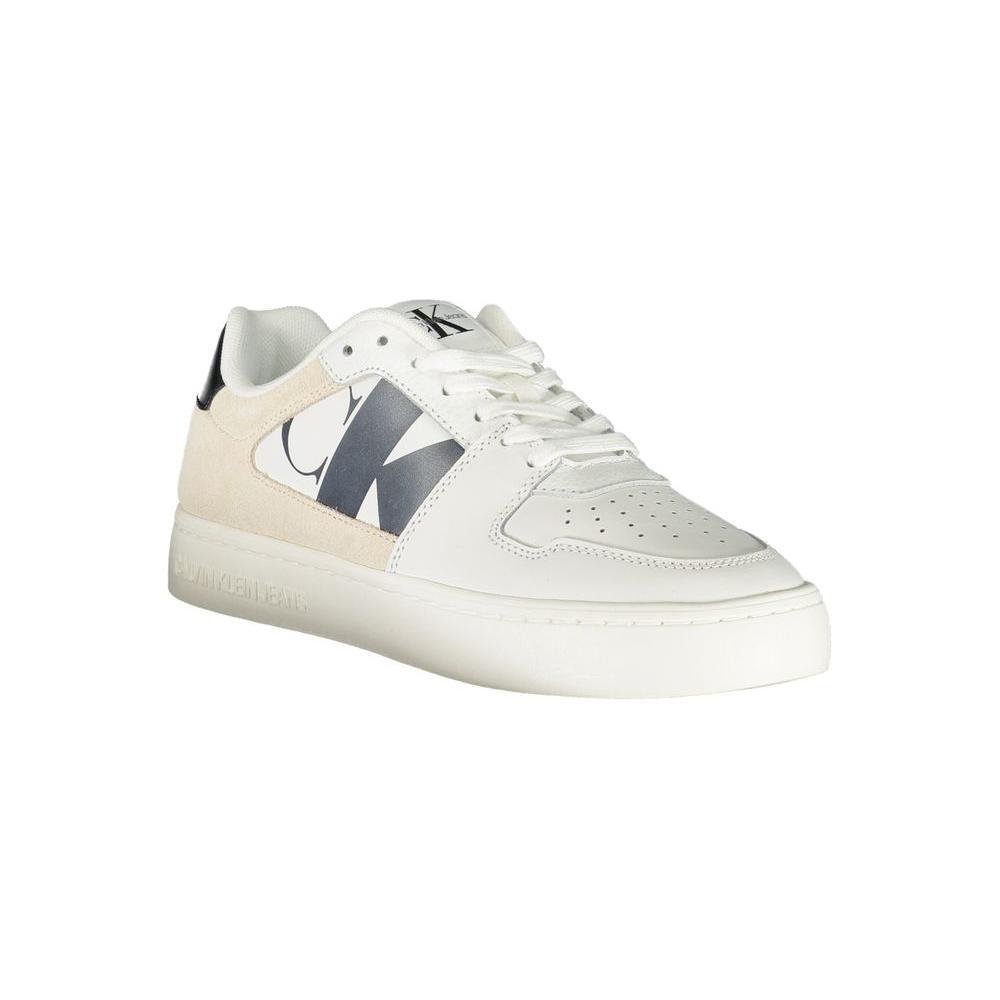 Calvin Klein White Polyester Sneaker CA-31482-EU36/US6
