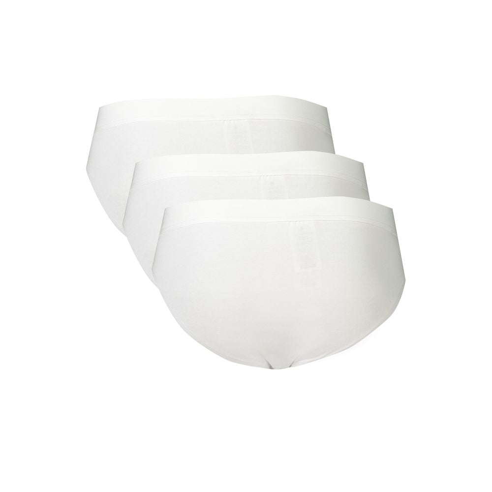 Bikkembergs White Polyester Men Underwear BI-34111-XXL
