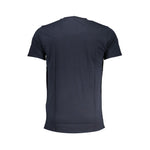Cavalli Class Blue Cotton T-Shirt CA-28626-XL