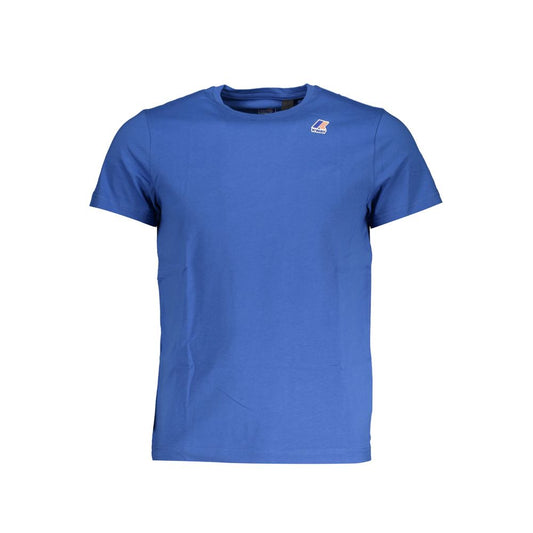 K-WAY Blue Cotton T-Shirt KW-28829-XL