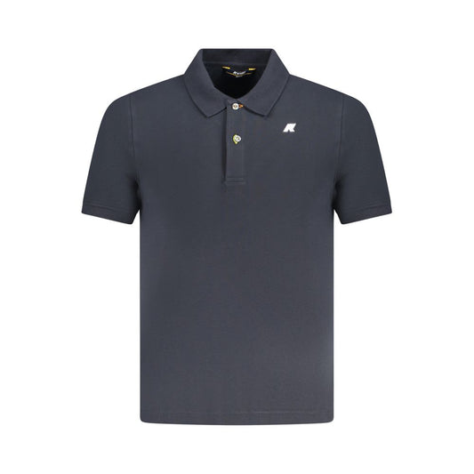 K-WAY Blue Cotton Polo Shirt KW-38391-M