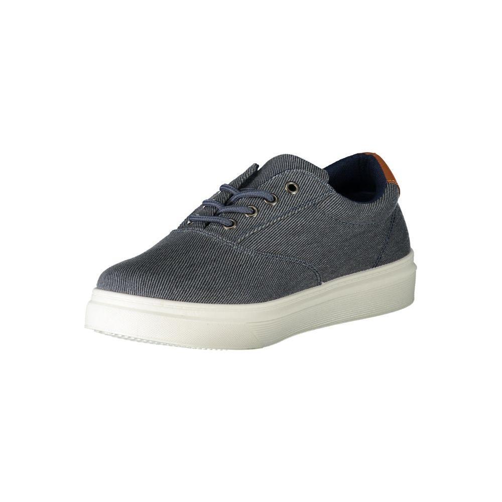 Carrera Blue Polyester Sneaker 1728,67403481248,Blue,Carrera,EU40/US7,EU41/US8,EU42/US9,EU43/US10,EU44/US11,Men,Men - Shoes,New with tags,Shoes,Sneakers - Men - Shoes CA-29796-EU40/US7