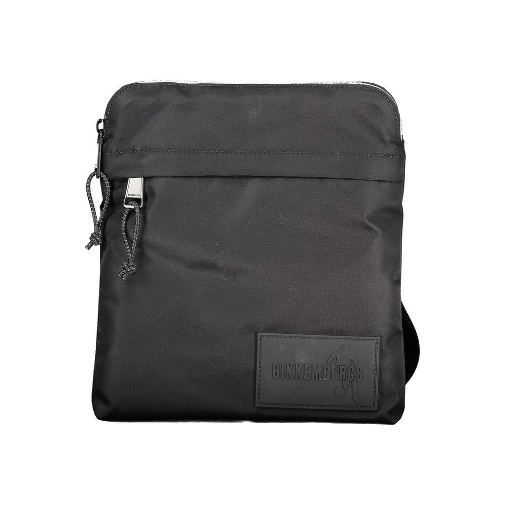 Bikkembergs Black Nylon Shoulder Bag BI-30886