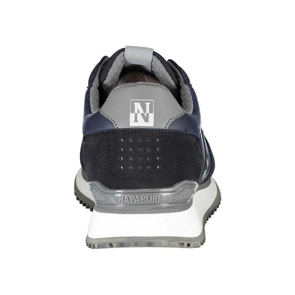 Napapijri Sleek Contrasting Sneakers with Signature Style NA-23108-EU43/US10