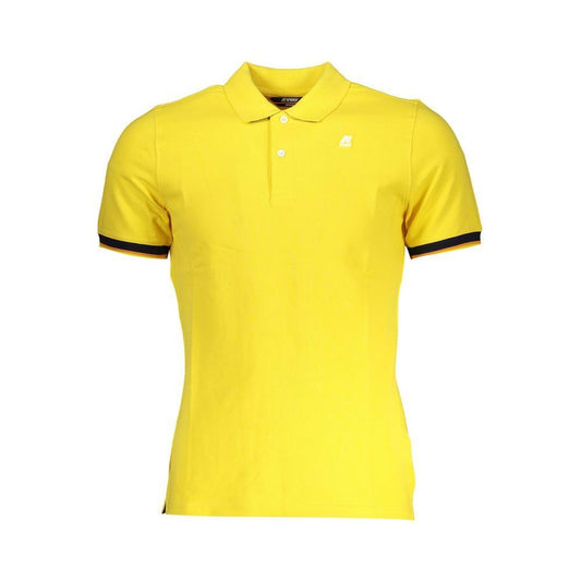 K-WAY Sunshine Yellow Cotton Blend Polo KW-28826-S