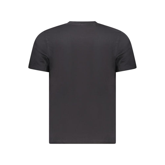 North Sails Black Cotton Men T-Shirt NO-34362-S