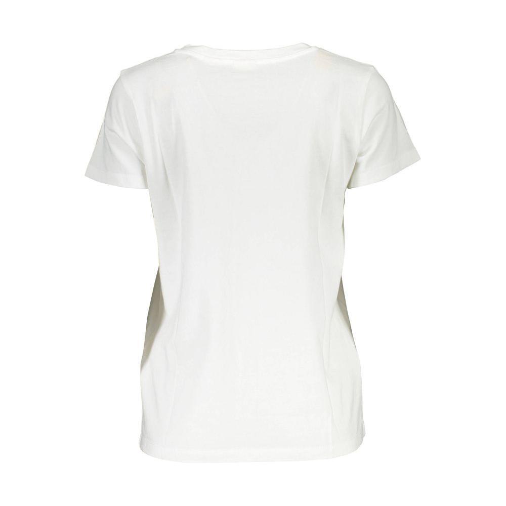 Levi's White Cotton Women T-Shirt LE-36959-XS