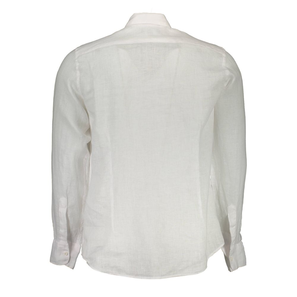 La Martina White Linen Shirt