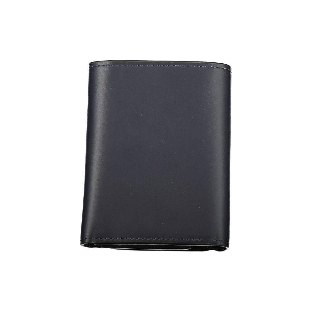 Tommy Hilfiger Elegant Blue Leather Wallet for Men TO-27166