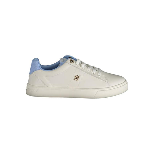 Tommy Hilfiger Light Blue Leather Women Sneaker TO-31266-EU36/US6