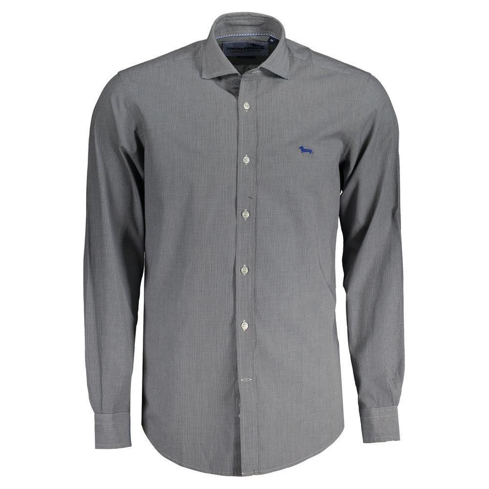 Harmont & Blaine Blue Cotton Shirt HA-31526-S