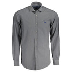 Harmont & Blaine Blue Cotton Shirt HA-31526-S