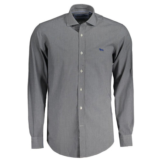 Harmont & Blaine Blue Cotton Shirt HA-31526-S
