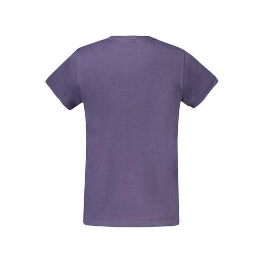 Kappa Blue Cotton Women T-Shirt KA-33068-XS