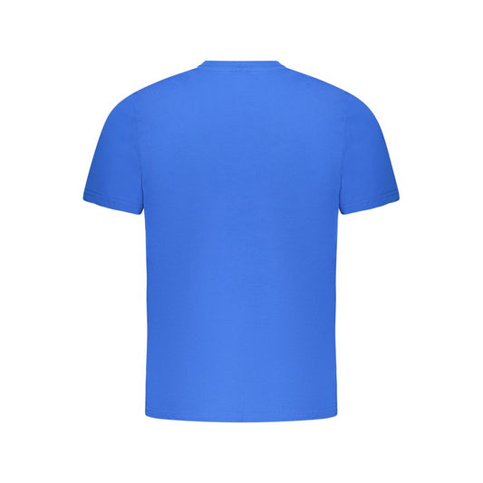 North Sails Blue Cotton Men T-Shirt NO-35323-S