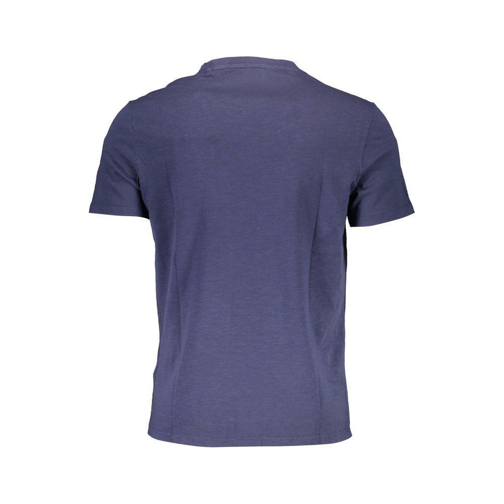 Guess Jeans Blue Cotton Men T-Shirt GU-37721-S