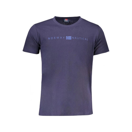 Norway 1963 Blue Cotton T-Shirt NO-31088-M