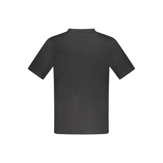 Kappa Black Cotton Men T-Shirt KA-33207-S
