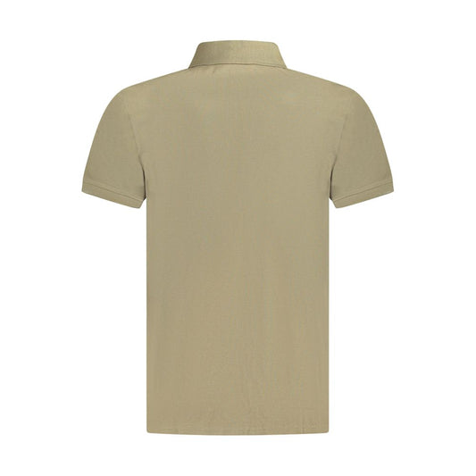 Timberland Brown Cotton Men Polo Shirt TI-35455-S