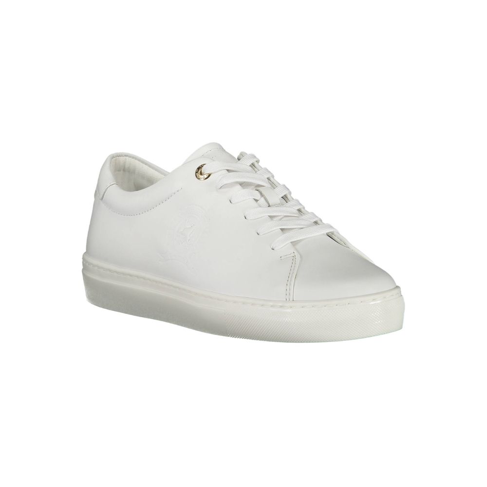 Tommy Hilfiger White Polyester Sneaker