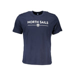North Sails Blue Cotton T-Shirt NO-27339-S