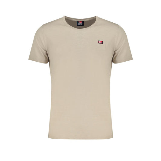 Norway 1963 Beige Cotton T-Shirt NO-29181-L