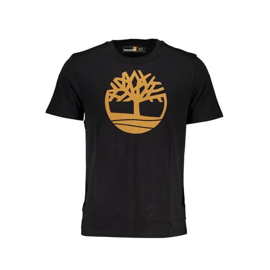 Timberland Black Cotton T-Shirt TI-29239-S