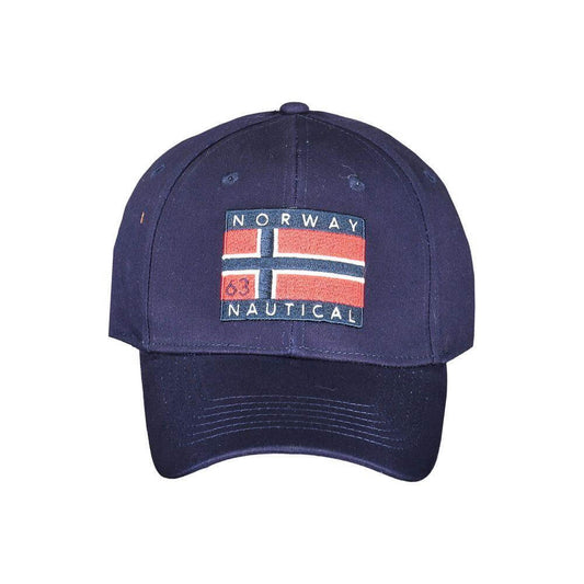 Norway 1963 Blue Cotton Hats & Cap 1728,67403481248,Accessories,Blue,Hats & Caps - Men - Accessories,Men,Men - Accessories,New with tags,Norway 1963 NO-30943