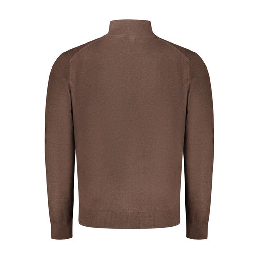 Norway 1963 Brown Polyamide Men Cardigan NO-33188-M