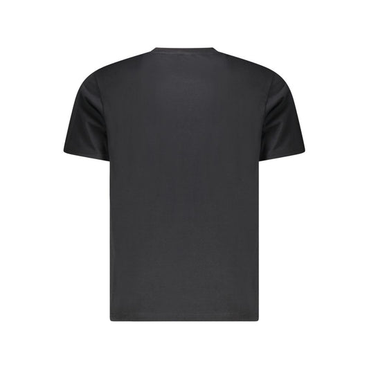 North Sails Black Cotton Men T-Shirt NO-34356-S