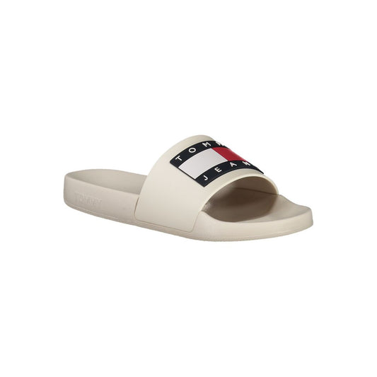 Tommy Hilfiger White Polyethylene Women Sandal TO-34815-EU39/US9