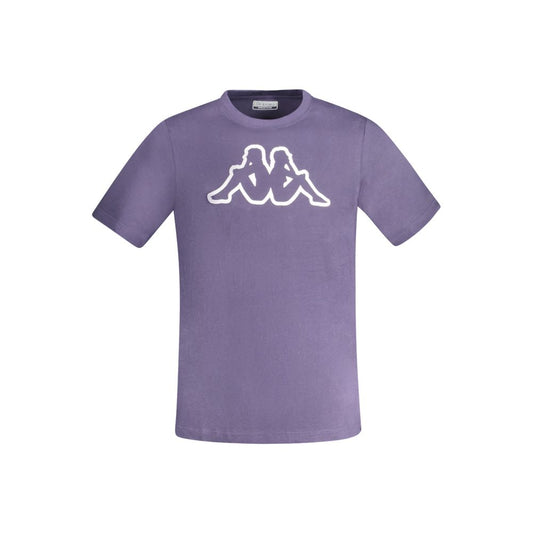 Kappa Blue Cotton Men T-Shirt KA-35415-S
