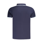 Norway 1963 Blue Cotton Men Polo Shirt NO-35735-S