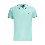 Norway 1963 Light Blue Cotton Men Polo Shirt NO-35744-XXL