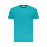 Trussardi Light Blue Cotton Men T-Shirt TR-36631-XL